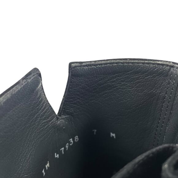 Stuart Weitzman Black Heeled Ankle Booties Womens 7 - Picture 6 of 7